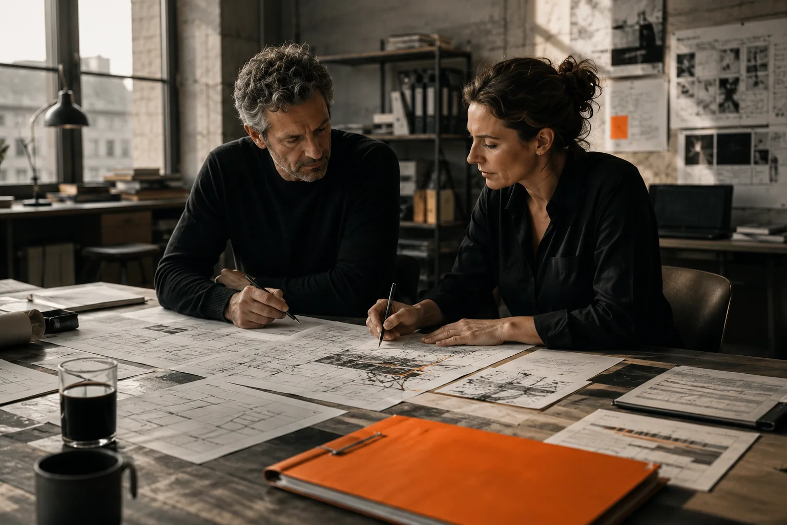 Entscheider und Beratung am Tisch – Management-Impuls